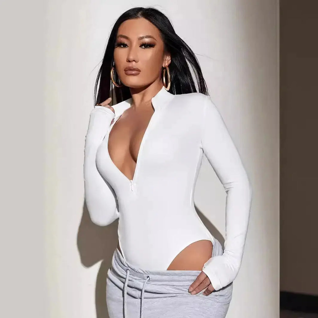 Smoes Wellness seamless sculpting long-sleeve bodysuit for women