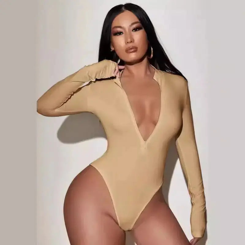 Smoes Wellness seamless sculpting long-sleeve bodysuit for women