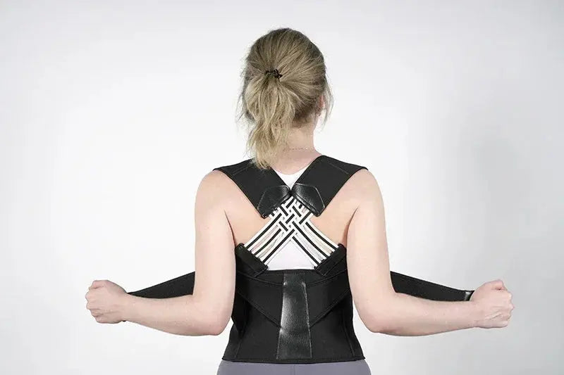 Smoes Wellness adjustable posture corrector back brace for men and women