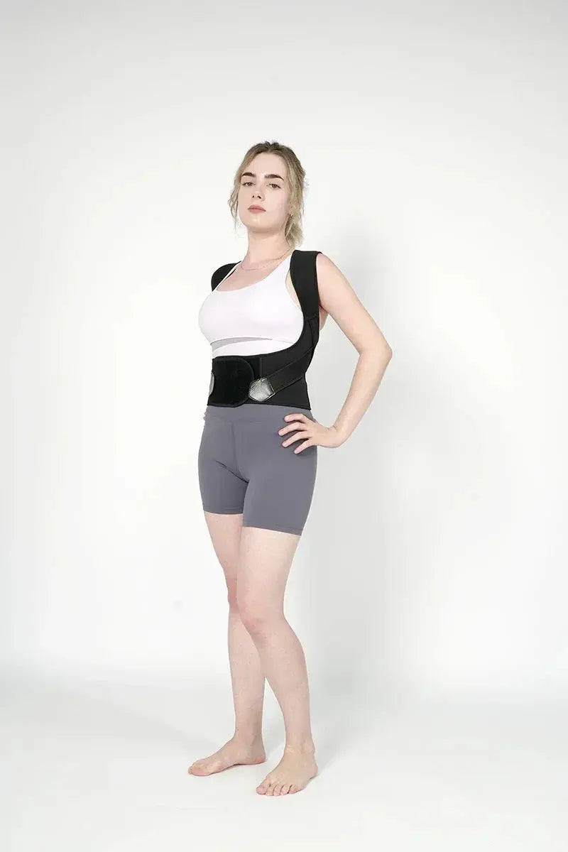 Smoes Wellness adjustable posture corrector back brace for men and women