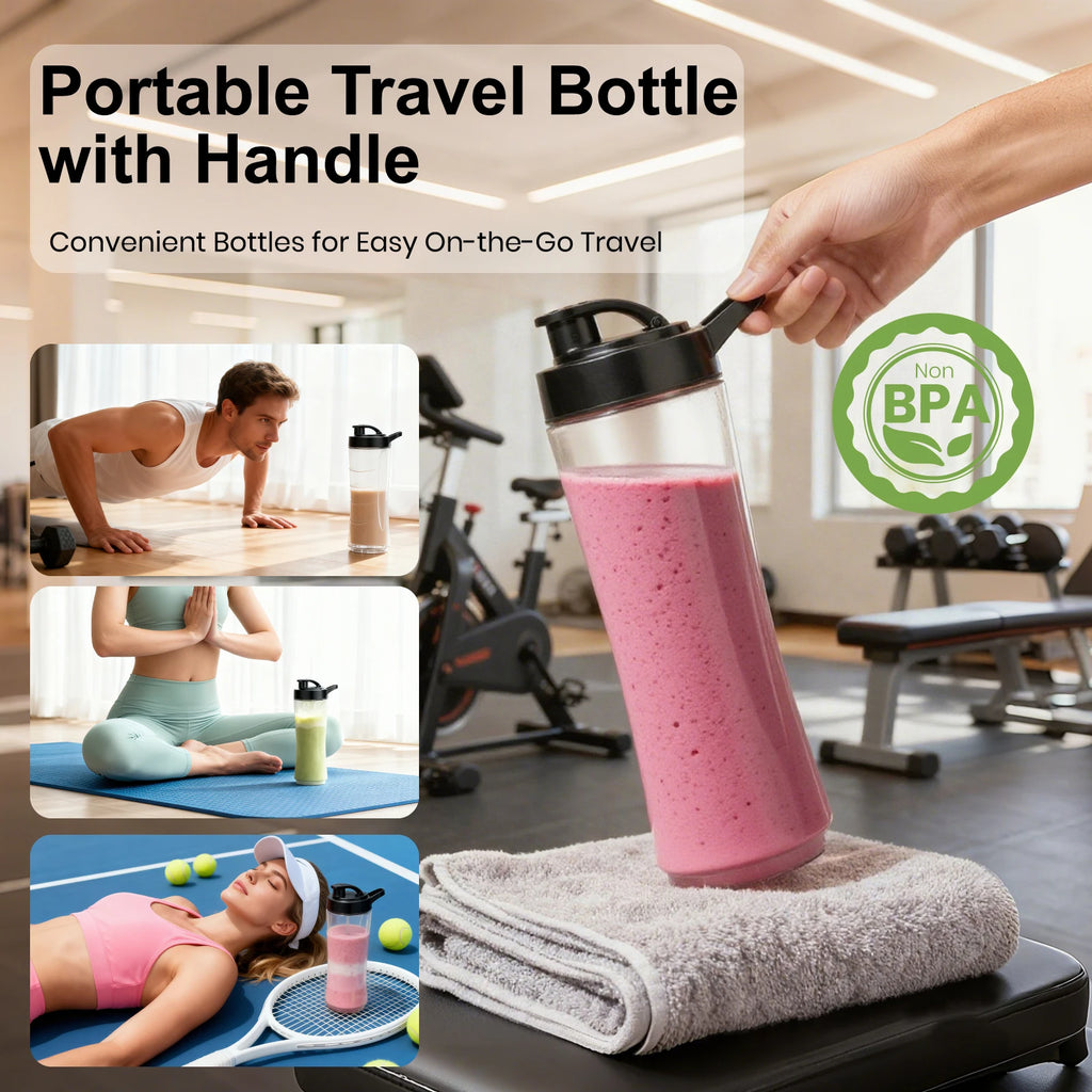 FreeBlend blender leak-proof lid drink on the go