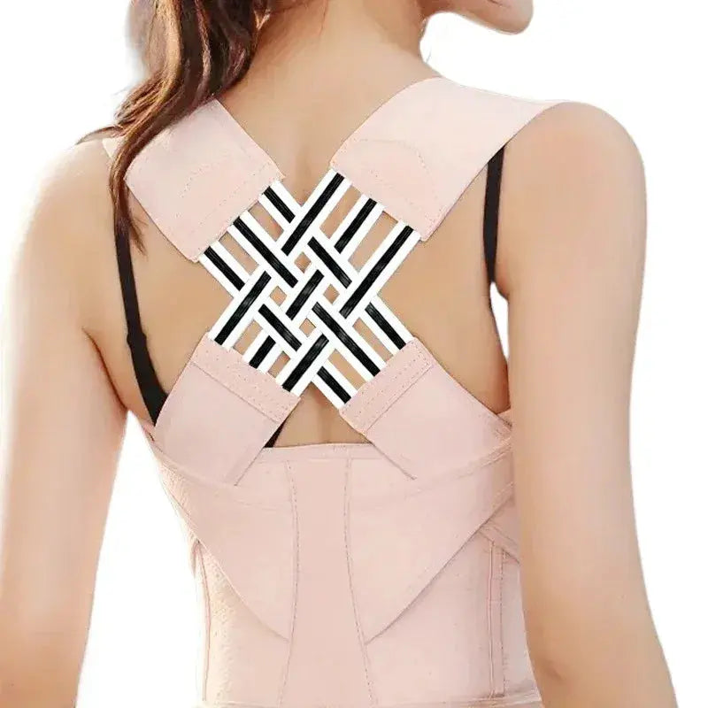 Smoes Wellness adjustable posture corrector back brace for men and women