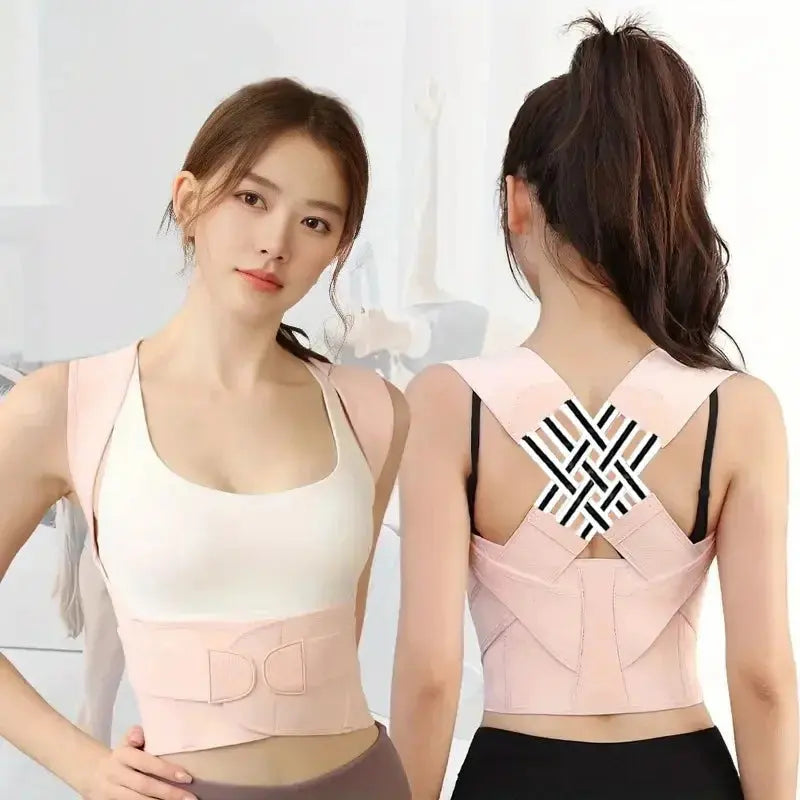 Smoes Wellness adjustable posture corrector back brace for men and women