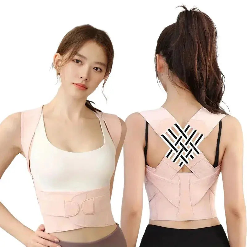 Smoes Wellness adjustable posture corrector back brace for men and women