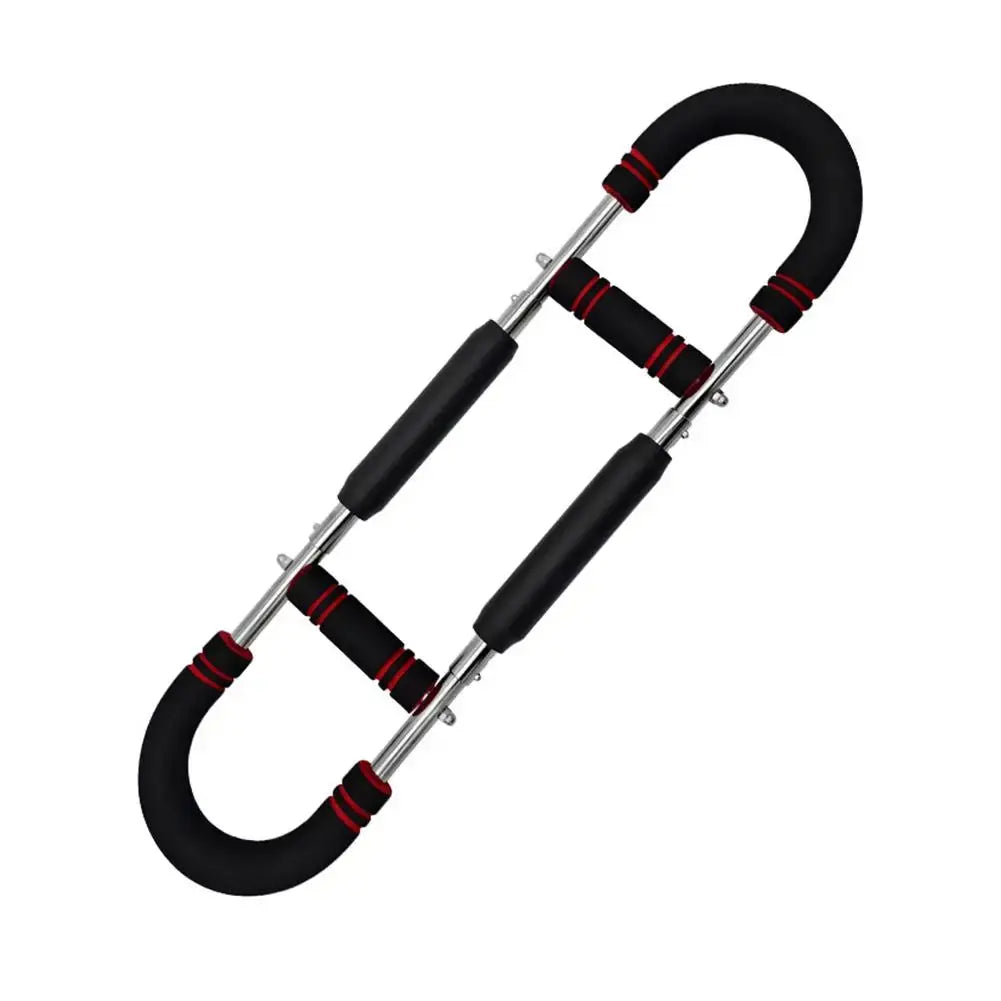 Smoes Wellness adjustable spring resistance bar for arm, chest and tricep training